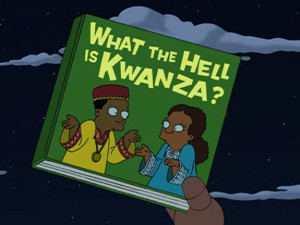 The traditional Kwanzaa gift.