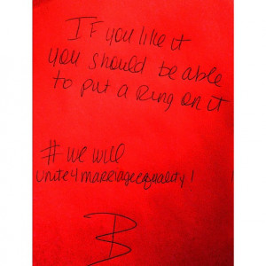 Beyoncé Pens ‘Single Ladies’ Lyrics to Support Marriage Equality ...