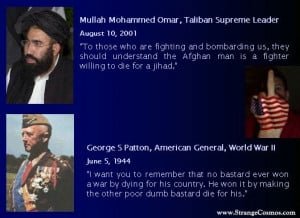 GENERAL PATTON vs. ISLAMIC MULLAH QUOTES