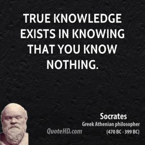 True Knowledge Exists