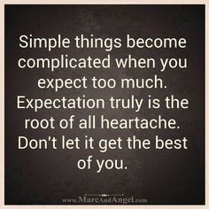 interactions with others. Tempering your expectations of other people ...