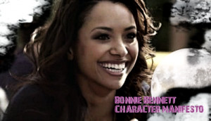 SHIP MANIFESTO: Bonnie Bennett (The Vampire Diaries)