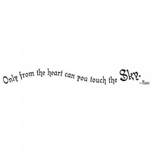 the sky rumi temporary word tattoos quote tattoos and love tattoos ...