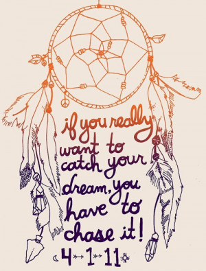 Dream Catcher quote