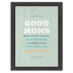 Americanflat Inspirational Quotes 'Good Moms' by Meme Hernandez ...