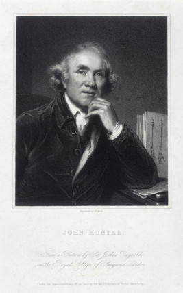 John Hunter British surgeon and anatomist 1786