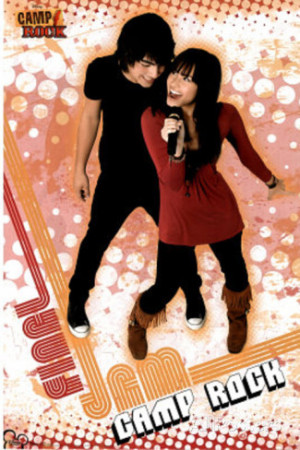 Camp Rock Movie (Final Jam, Shane & Mitchie) Poster Print Poster
