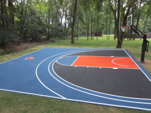 Backyard Basketball Courts...