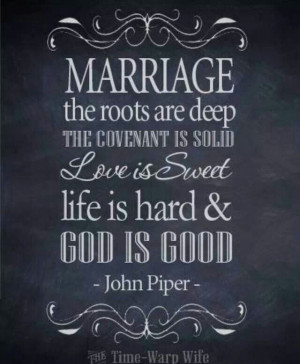 Marriage quote - John Piper