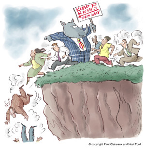 The risk of following the crowd