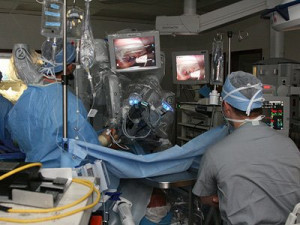 ... surgical fields it's already overtaken traditional open surgery