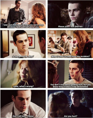 ... image include: stydia, stiles stilinski, love, lydia and teen wolf