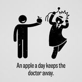 Image Gallery an apple a day keeps the doctor away in spanish. .