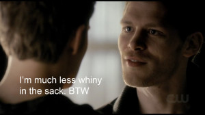 The Vampire Diaries Klaus Quotes This time it's the 80's.