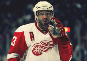 Pavel Datsyuk of the Detroit Red Wings.