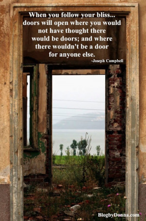 Open Door Joseph Campbell Quotes
