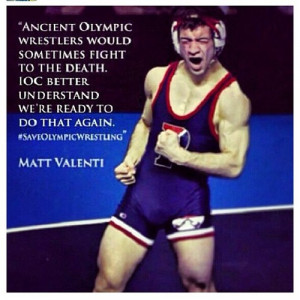 Fight for what’s right. #SaveOlympicWrestling