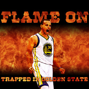 Stephen Curry on fire