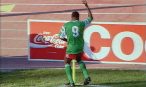 Roger Milla score dancing with the flag pole