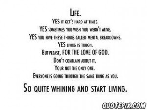 life it gets hard sometimes quotepix com quotes pictures