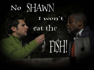 Shawn, Gus and...the fish by Gala000085