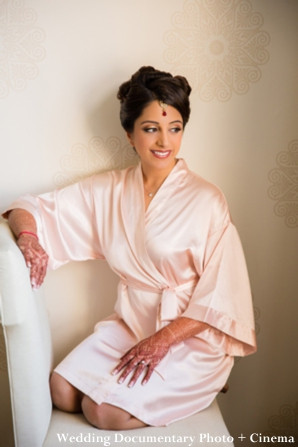 Indian Bride Gets Ready For...