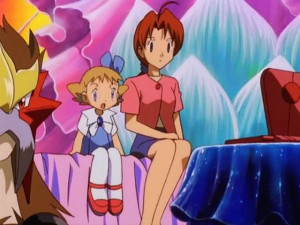 Looks like she wants me out of here