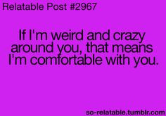 crazy friends quotes | quote quotes weird friends crazy friend relate ...