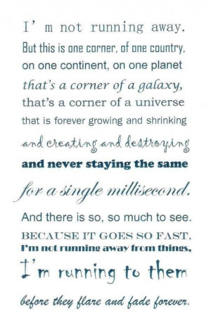 Doctor Who quote