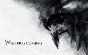 game of thrones a song of ice and fire winter is coming house stark ...