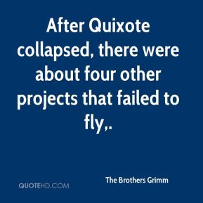 After Quixote collapsed, there were about four other projects that ...