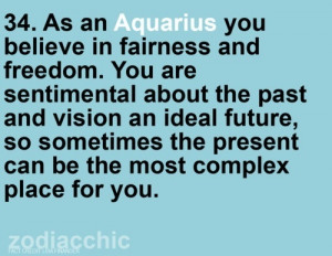 About being Aquarius