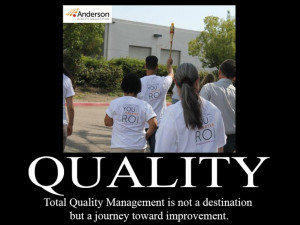 Quality at ADM: Total Quality Management is not a destination but a ...