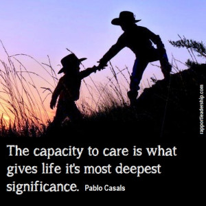 Care quote Facebook