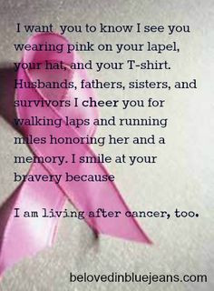 am a 16-year ovarian cancer survivor. It's about all of us this ...