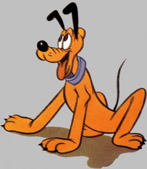 cartoon character pluto love pluto Pluto the dog