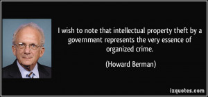 More Howard Berman Quotes