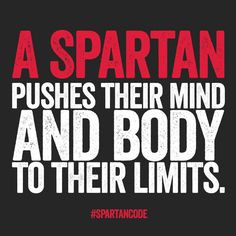 Spartan motivational poster