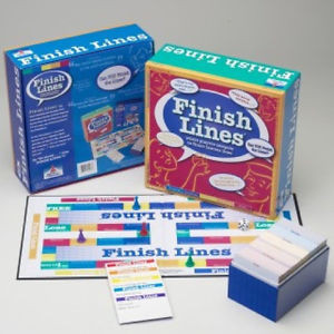 Details about Finish Lines Board Game Quotes Proverbs Words Phrases