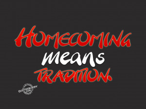 Homecoming Quotes