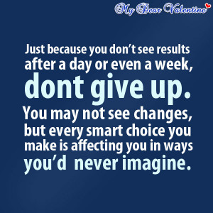 Just because you don't see