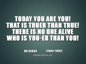 Dr Seuss Self Quotes