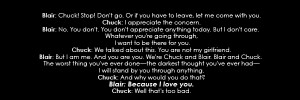 Blair & Chuck CHUCK & BLAIR ~ A TRUE LOVE EPIC LOVE STORY! QuOtEs 2x13