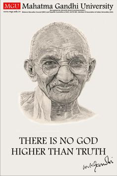 Quotes #MahatmaGandhiUniversity 