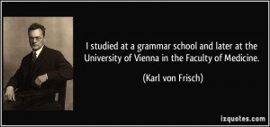 studied at a grammar school and later at the University of Vienna in ...