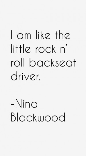 Nina Blackwood Quotes & Sayings