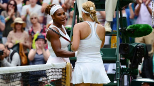 Williams congratulated her opponent following the contest and told ...