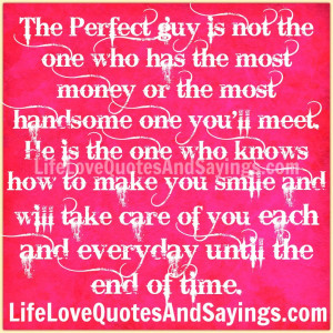 The Perfect Guy Is Not The One Who Has The Most Handsome One You’ll ...