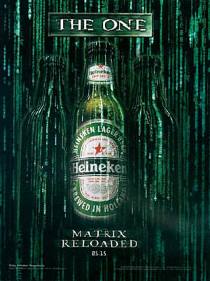 Heineken commercials - The one, The Matrix Reloaded - beer ads