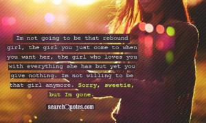 Sorry love quotes her